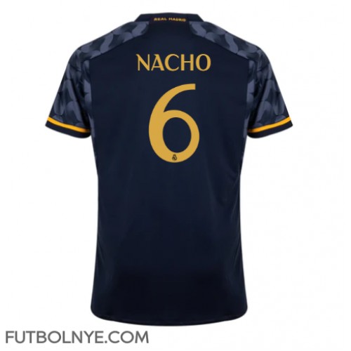 Camiseta Real Madrid Nacho #6 Visitante Equipación 2023-24 manga corta